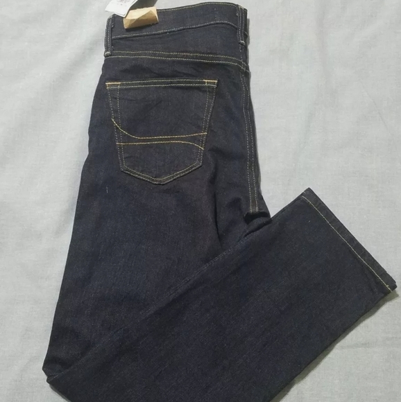 Hollister Men's Dark Wash 30Wx30L Skinny Jeans 🆕️ - Picture 6 of 14